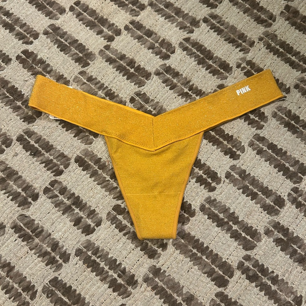 Mustard Yellow Thong